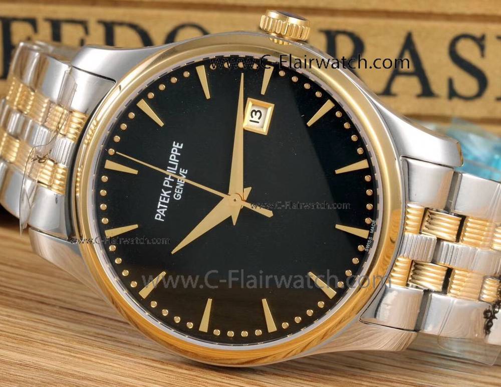 Best Replica Patek Philippe Calatrava Men's Watch 2-Tone watch